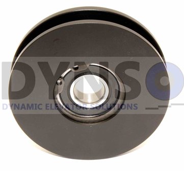 DYNSO Thyssen doorroller round rail 80mm