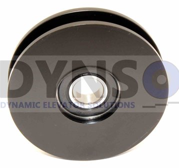 DYNSO Thyssen doorroller round rail 80mm