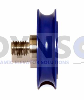 DYNSO Thyssen Hanger roller, 50/42x12mm M10 shaft, Suitable for M2T S12