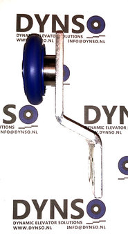DYNSO Schindler QKS8 deurrol, 40mm, rol buiten, met 24mm verzet (beugel V1)