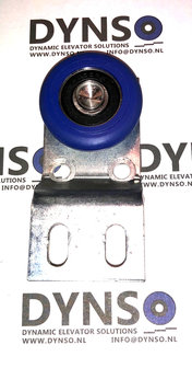 DYNSO Schindler QKS8 deurrol, 40mm, rol binnen,met 24mm verzet (beugel V1)