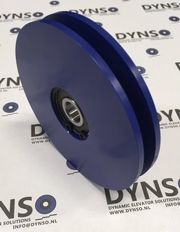 DYNSO AWG spanrol, 100mm, tbv tandriem 6mm