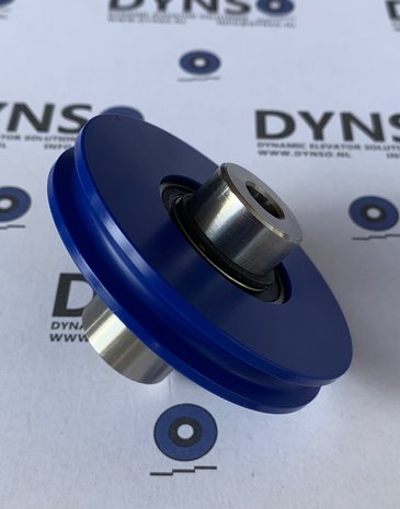 DYNSO Kone Isola kabelrol met afstandbus, 64mm, asgat 8mm