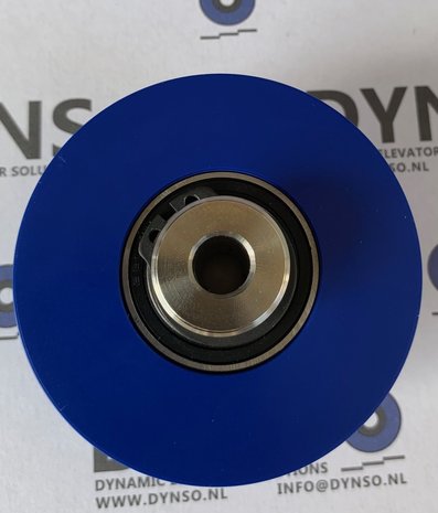 DYNSO Kone Isola kabelrol met afstandbus, 64mm, asgat 8mm