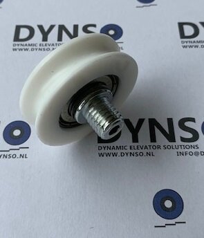 DYNSO Emay deurrol 45mm / as M12 met verdikking