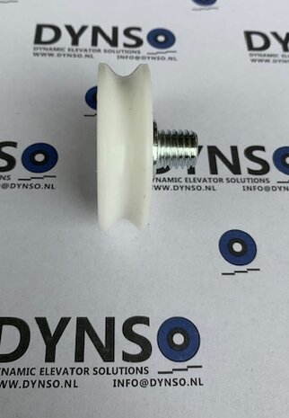 DYNSO Emay deurrol 45mm / as M12 met verdikking