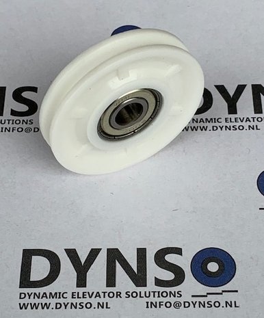 DYNSO Schindler/Fermator Kabelrol synchronisatie 47mm / asgat=8mm