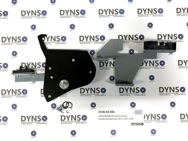 CMM PA0580-02 Mechanical cage door lock 2ATS, EURO 2006