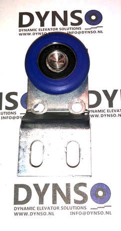 DYNSO Schindler QKS8 deurrol, 40mm, rol binnen, met 24mm verzet, (beugel V2 ) (meest voorkomend type)