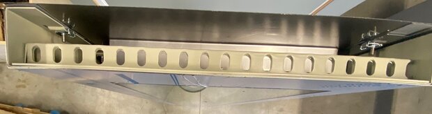 Selcom 2 doorpanels RVS with safetyglaxles, size a panel 475*2110mm