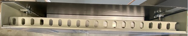 Selcom 2 doorpanels RVS with safetyglaxles, size a panel 475*2110mm