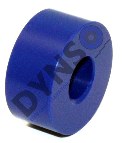 DYNSO Forsid Monitor kunststof rol 32x15mm, asgat 12mm tbv tegendrukrol kooideur