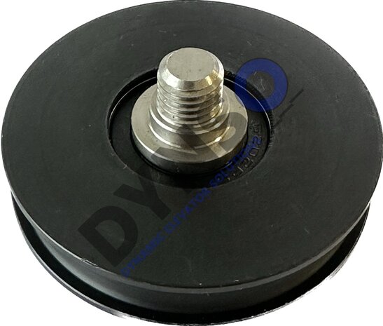 DYNSO Mitsubishi Türrolle 72mm für halbrunde Schiene mit M12 Achse (als Ersatz für genietete Türrolle)