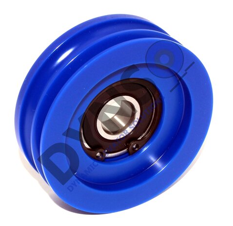 DYNSO Meiller doorroller/roperoller 2 rillig 65mm