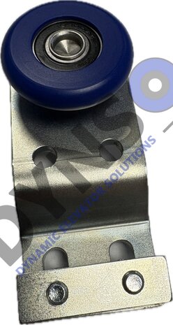 DYNSO Schindler Türlaufrolle Qks 8 gerade mit 18mm Versatz außen, 40mm