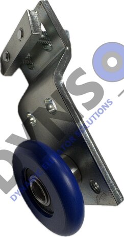 DYNSO Schindler Türlaufrolle Qks 8 gerade mit 18mm Versatz außen, 40mm