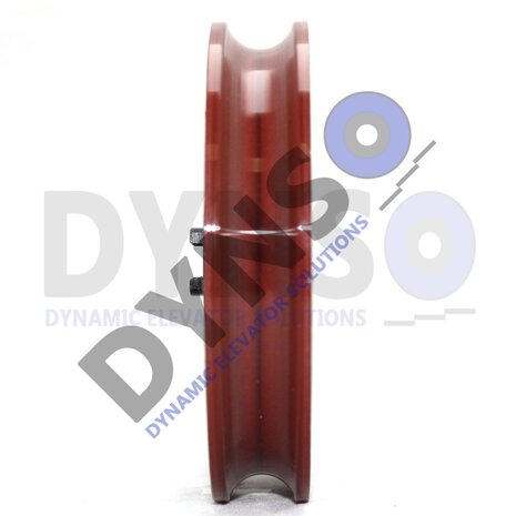 Kone Rollen AMD Rot 94mm, centrisch M8