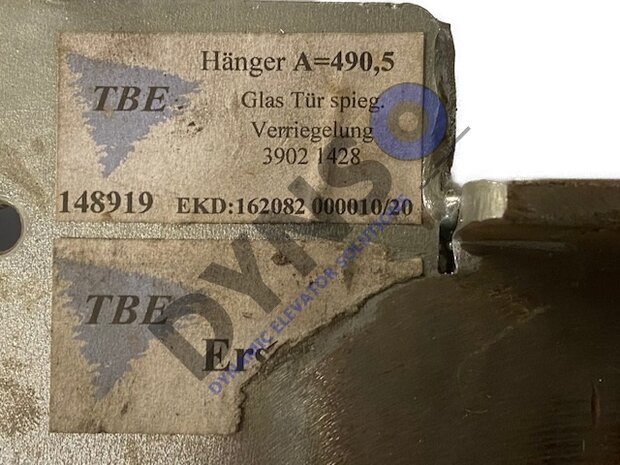 Meiller cariage for heavy glass panels, 39021428