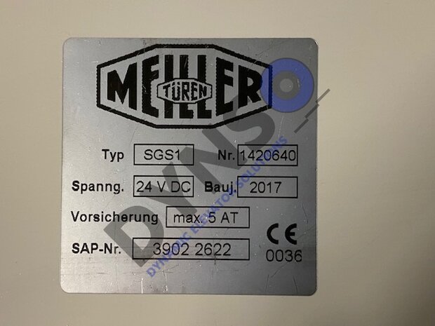 Meiller SGS1, safety control unit