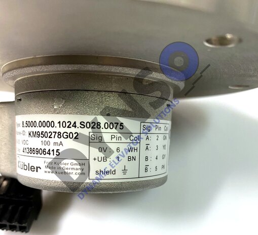 KONE MX Tacho for KDL16L, KM950278G02