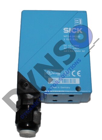 Sick photocell WT24-2R210, 27x87.5x65 mm