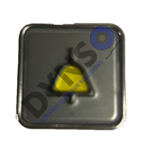 Schaefer push button MT42-2M, 12V, alarm, 34x34mm