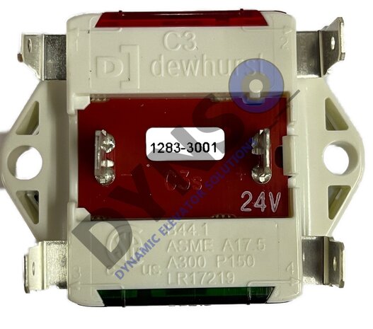 Dewhurst Indicator, ASME, A300, P150, LR17219, 24V, Overload