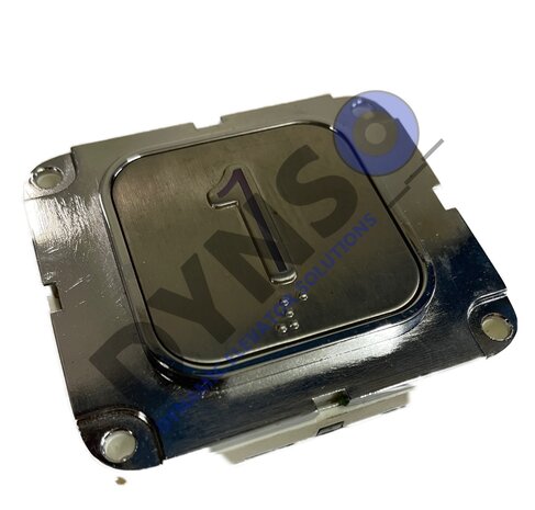 Dewhurst Jumbo Pushbutton with Braille, 24V, 1