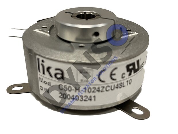 Lika hollow shaft encoder C50-H4-1024-ZCU-8-PKE-RL100 (for shaft 8mm)