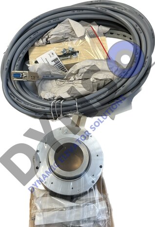Hohlwellen Encoder HWG-UG1-42, Welle Ø 42mm, 1024 Impulse/U, 4.75V-30V, 4 Tracks, 10m Cable and mounting material