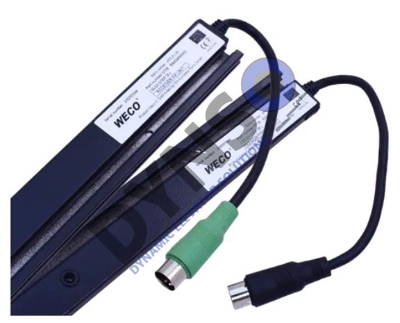 Weco/Otis Light Curtain incl. longer cables, 174 beams - 36LED, output NPN/NO (EAA24590W2), excl transport.