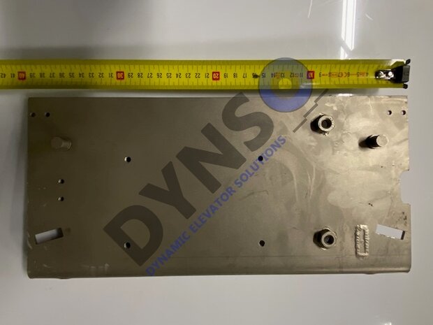 Mitsubishi cabindoor, right, stainless steehl