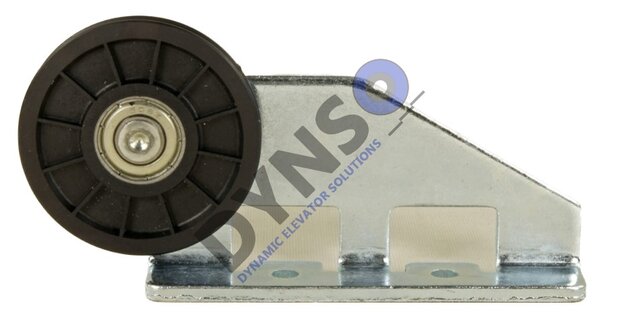 Meiller roperoller with bracket for model 26/28/32 50mm left