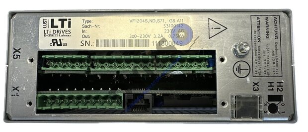 Schindler QKS9VF doormotor, VF1204S 230V 0,75KW (gebruikt)