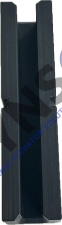 Thyssen Führungsschuh halter, ohne Gummiball, für Vorfach 10mm, L= 121mm