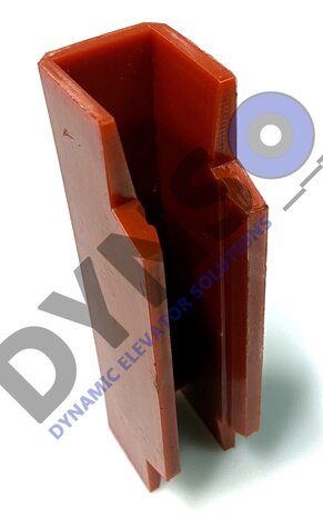 KONE Führungsschuh, 120 * 16,5 mm für Leiter 16 mm
