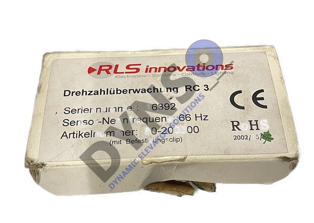 Drehrichtungsüberwachung, Drehzahlüberwachung, RC3