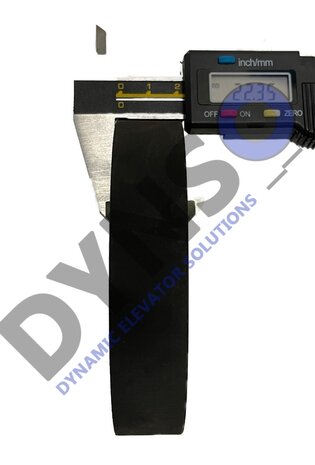 Kone Step roller, Step roller, black 110X22.5, 6204-2RS, axle hole=20mm, DEE3690079