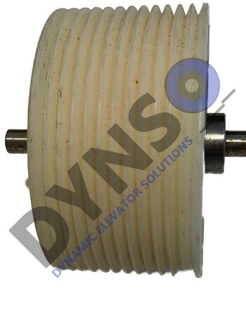 Thyssen Brake disc roller, diameter 110mm, br 60mm, axle 11mm