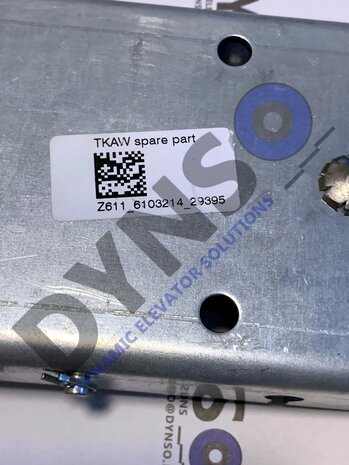Thyssen Hakenriegel links (6090/21) 262x235mm