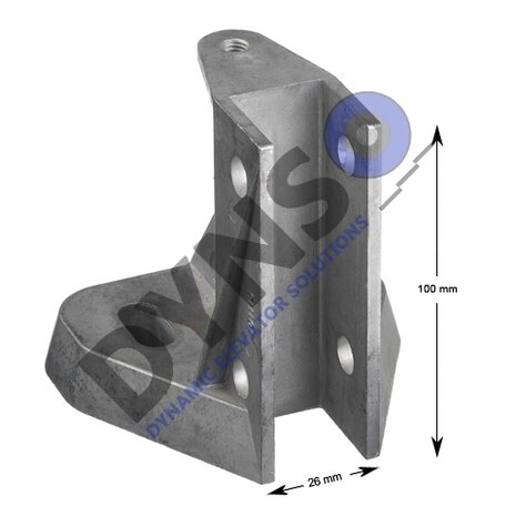 Slofhouder haaks, 100x100x95, WSMK-L10, EKL 5-16mm, Schindler
