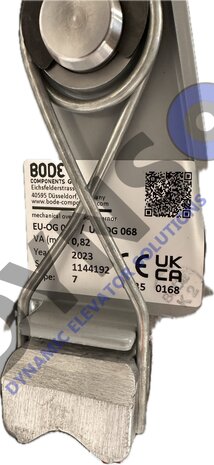 Bode Snelheidsbegrenzer Type 8 EU-OG 068 - 300mm VA=1 m/s  Va=0,82