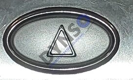 Schaefer drukknop EB42-VIII, 12-30V-blauw-pijl op-1NO