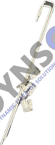 KONE slofvoering, met lock draad, 140x30x30, 19mm, KM86119G19