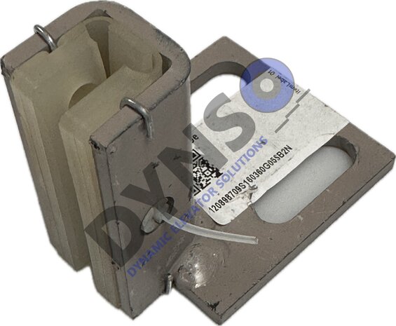 KONE slofhouder inclusief voering, met lock draad, 80x24x28, 5mm, KM160360G05