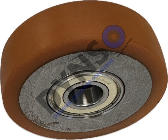 Otis leiderrol Gen2, ø100/20x30mm, 2lagers 6204Z, VU93°