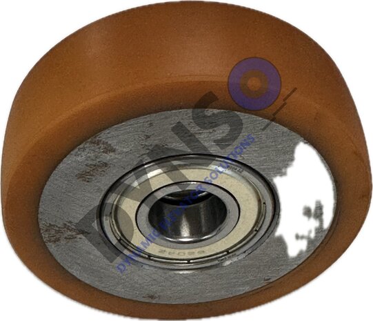Otis leiderrol Gen2, ø100/20x30mm, 2lagers 6204Z, VU93°