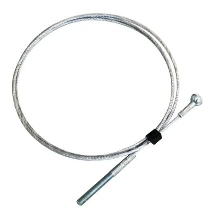 Koppelkabel, 2mm, L=1230mm, toepasbaar op Schindler QKS11/Varidor10 cabinedeur, telescoop, 2 vleugels, dagmaat 800mm