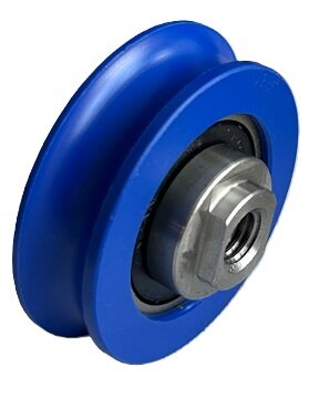DYNSO Blue-Line tegendrukrol, 41/44mm, inwendig M8, toepasbaar op Kone AMD/ADV cabine/schachtdeur
