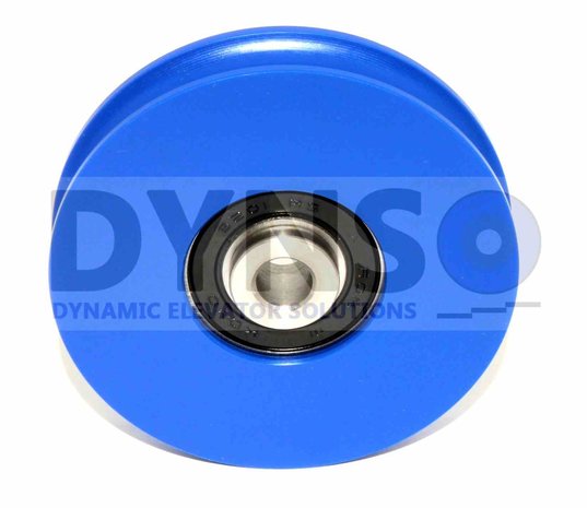 DYNSO Thyssen Deurrol,68mm, asgat 8mm (tbv langzame vleugel)